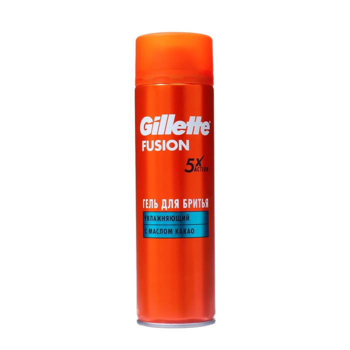 Гель для бритья Gillette Fusion 5 «Увлажняющий», 200 мл - Фото 1