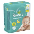 Подгузники Pampers New Baby-Dry, размер 2, 27 шт. - фото 9761219