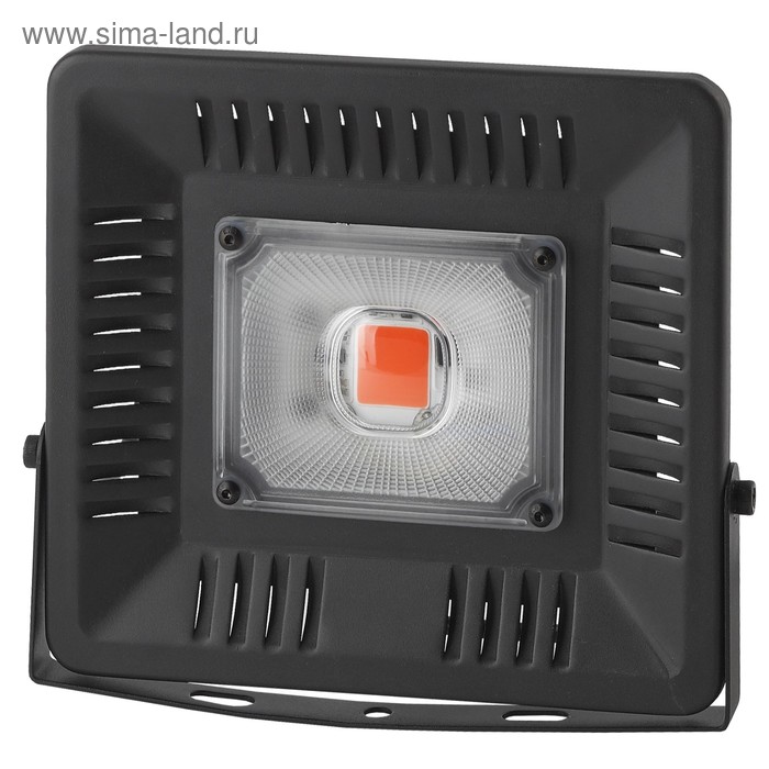 Фитопрожектор светодиодный «ЭРА» FITO-50W-LED, 50 Вт, IP65, 240 В, мультиспектральный - Фото 1