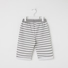 Шорты для мальчика "Grey Stripes", цвет серый, рост 134-140 - Фото 2