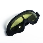 Очки для езды на мототехнике TORSO, желтое стекло, цвет черный - Фото 2