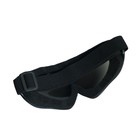 Очки для езды на мототехнике с доп. вентиляцией, стекло хамелеон, черно-синие - Фото 3