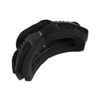 Очки-маска для езды на мототехнике, разборные, стекло прозрачное, черные - Фото 6