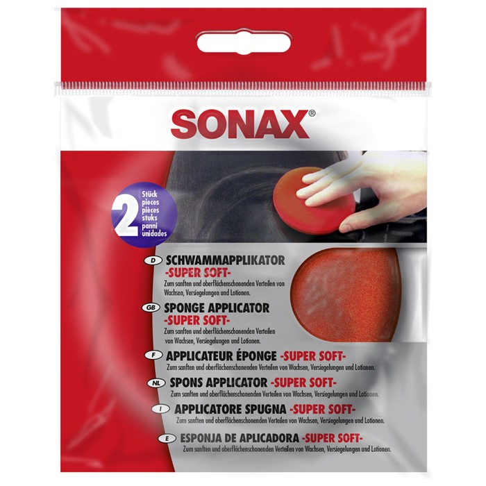 Мягкий аппликатор для нанесения воска Sonax, 417141 - фото 1907011542