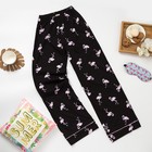 Брюки женские MINAKU "Фламинго", р.48, цвет чёрный - Фото 5