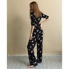 Брюки женские MINAKU "Фламинго", р.50, цвет чёрный - Фото 2