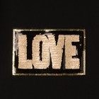 Футболка женская KAFTAN "Love" р. 48-50, чёрный - Фото 4