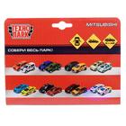 Машина металлическая MITSUBISHI PAJERO SPORT, 12 см, инерционная, цвет синий - фото 24495282