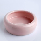 Миска, 100 мл, 10×3.2 см, керамика, нежно-розовая - Фото 2