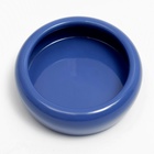 Миска, 100 мл, 10×3.2 см, керамика, синяя - Фото 3