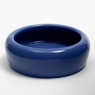 Миска, 100 мл, 10×3.2 см, керамика, синяя - Фото 2