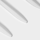 Набор одноразовых ложек из кукурузного крахмала Nature, 14 см, 6 шт - Фото 2