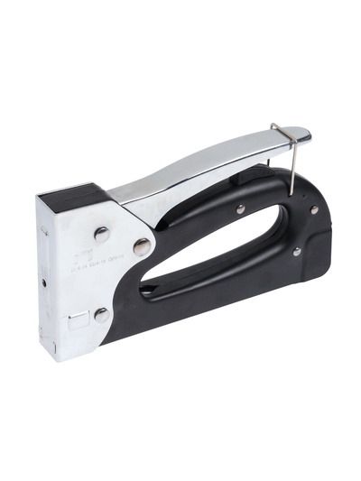 УЦЕНКА Степлер мебельный ТУНДРА, 4-14 мм, тип скоб 53, цельнометаллический корпус