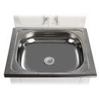 Умывальник "ТермМикс", с ЭВН, нержавеющая мойка, пластиковый бак, 1250 Вт, 17 л, белый - Фото 5