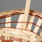 Корзина плетеная «Ладья», 18×16×6 см, бамбук - Фото 3