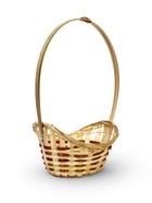 Корзина плетёная для хранения «Ладья», 24×17×8 см, бамбук - Фото 4