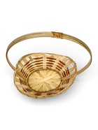 Корзина плетёная для хранения «Ладья», 24×17×8 см, бамбук - Фото 8