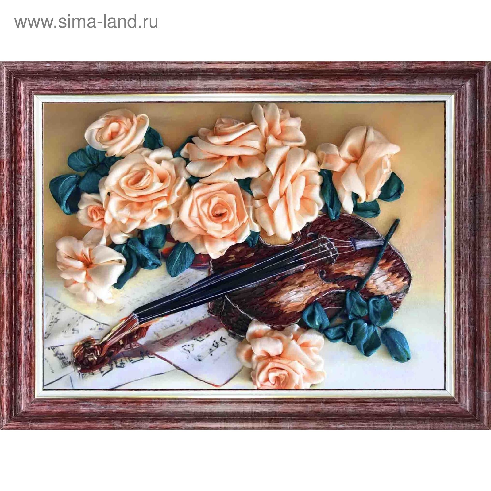 Набор для вышивания лентами для начинающих