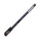 Ручка гелевая G-Tone, узел 0.5 мм, чернила чёрные, длина линии письма 500 м, 1 штука в пакете с европодвесом - Фото 2