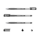 Ручка гелевая G-Tone, узел 0.5 мм, чернила чёрные, длина линии письма 500 м, 1 штука в пакете с европодвесом - Фото 3