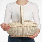 Набор корзин плетёных, 4 шт., 34×30×13/33, 32×25×12/29, 27×21×10/25, 23×18×9/22 см, ротанг - Фото 1