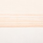Штора органза 290х260 см, персиковый, 100% полиэстер - Фото 3