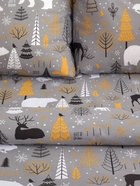 Постельное бельё евро «Этель» Let it snow (вид 2), бязь - Фото 14