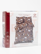 Постельное бельё евро «Этель» Let it snow (вид 2), бязь - Фото 16