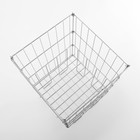 Корзина для распродаж 40×40×78 см, цвет хром - Фото 5