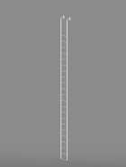 Рамка для крючков, 5×5.5×119 см, белая - Фото 2