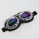 Очки для езды на мототехнике ретро Torso, стекло хамелеон, черные - Фото 2