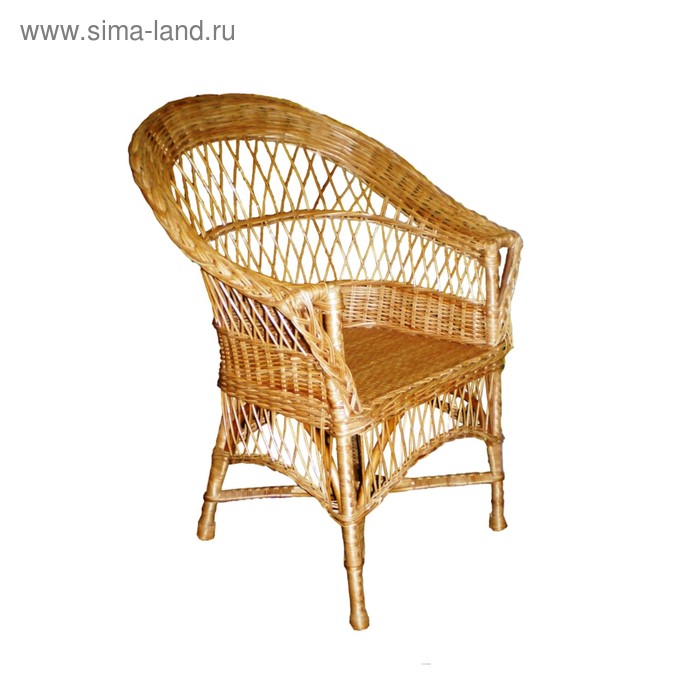 Кресло «Люкс», 72 × 60 × 105 см, натуральная лоза - Фото 1
