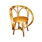 Кресло «Чебурашка», 38 × 38 × 85 см, натуральная лоза - Фото 1