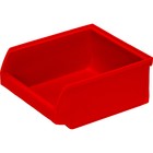 Лоток для склада Ancona, сплошной красный, 107х98х47 мм - фото 299377486