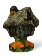 Садовая фигура из полистоуна «Избушка», 53×36 см - Фото 2