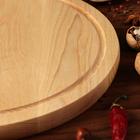 Менажница деревянная "Универсальная", с разделочной доской, 30 см, массив ясеня - Фото 4