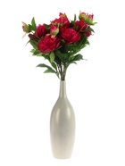 Цветы искусственные «Пион дуо», 12×60 см, бордовые - Фото 7