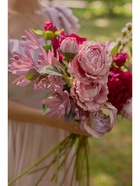 Цветы искусственные «Пион дуо», 12×60 см, розовые - Фото 3