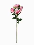 Цветы искусственные "Розочки кустовые" 8*65 см, розовый - фото 809168786