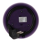 УЦЕНКА Чайник электрический LuazON LSK-1809, стекло, 1.8 л, 1500 Вт, подсветка, фиолетовый - Фото 9