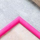 Фоторамка "Розовая флюорисцентная" пластик 30х40 см - Фото 3