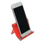 Подставка для телефона Luazon, складная, регулируемая высота, красная - Фото 6