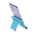 Подставка для телефона Luazon, складная, регулируемая высота, синяя - Фото 4