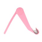 Подставка для телефона LuazON, складная, регулируемая высота, розовая - Фото 4