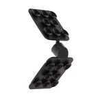 Подставка для телефона LuazON, держатель на восьми липучках, регулировка положения, чёрная - Фото 7