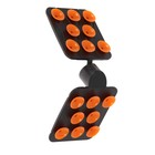 Подставка для телефона LuazON, держатель на восьми липучках, регулировка положения,оранжевая - Фото 4