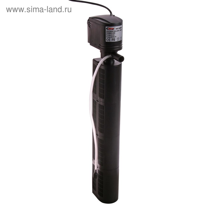 Фильтр внутренний Sea Star HX-1480F2 4х-секционный, 2800 л/ч, 35 Вт, высота подъема 2,2 м - Фото 1