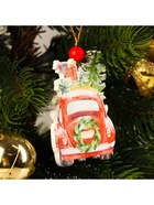 Елочная игрушка «Машина с подарками» - Фото 2