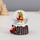 Снежный шар новогодний стеклянный «Дед Мороз или Снеговик с варежками», 6.5?4.5?4.5 см, МИКС (комплект 12 шт) - фото 25359573