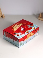 Снежный шар новогодний стеклянный «Дед Мороз или Снеговик шар на голове», 6.8?5?5 см, МИКС (комплект 12 шт) - фото 53907941